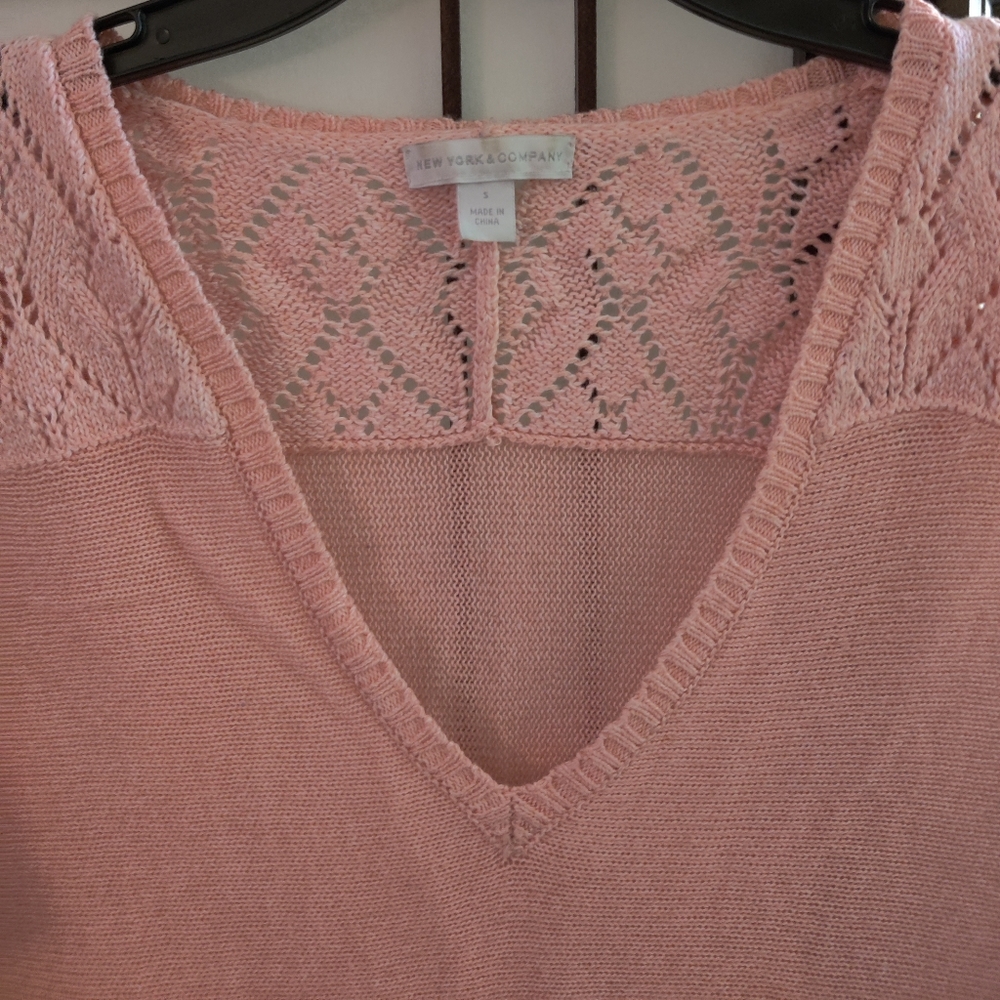 Peach sweater